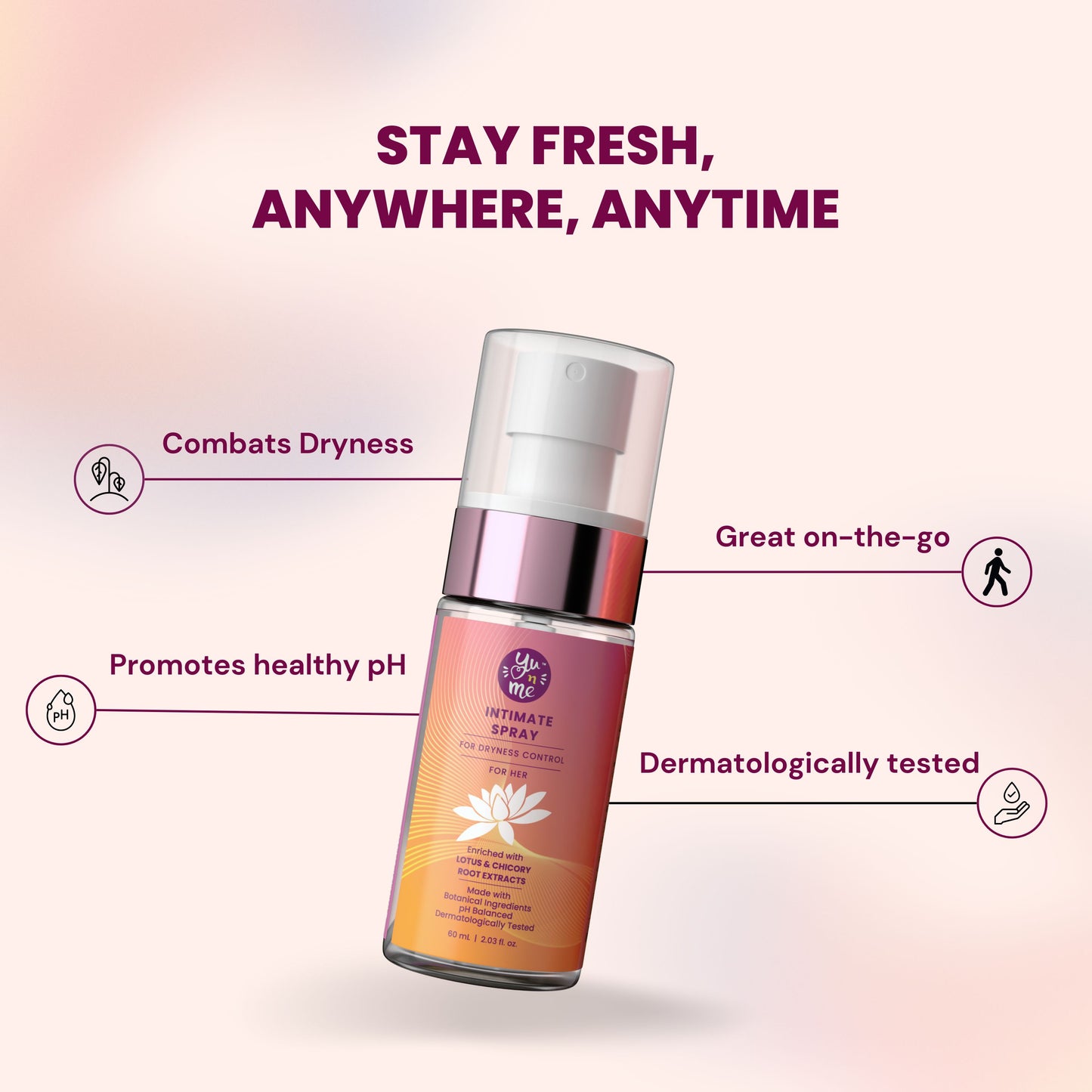 Dryness Control Intimate Spray for Her