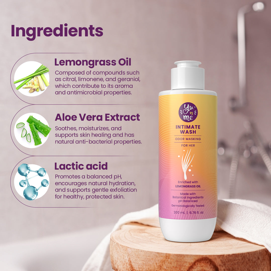 Yu n Me Odor Masking Intimate Wash for Her