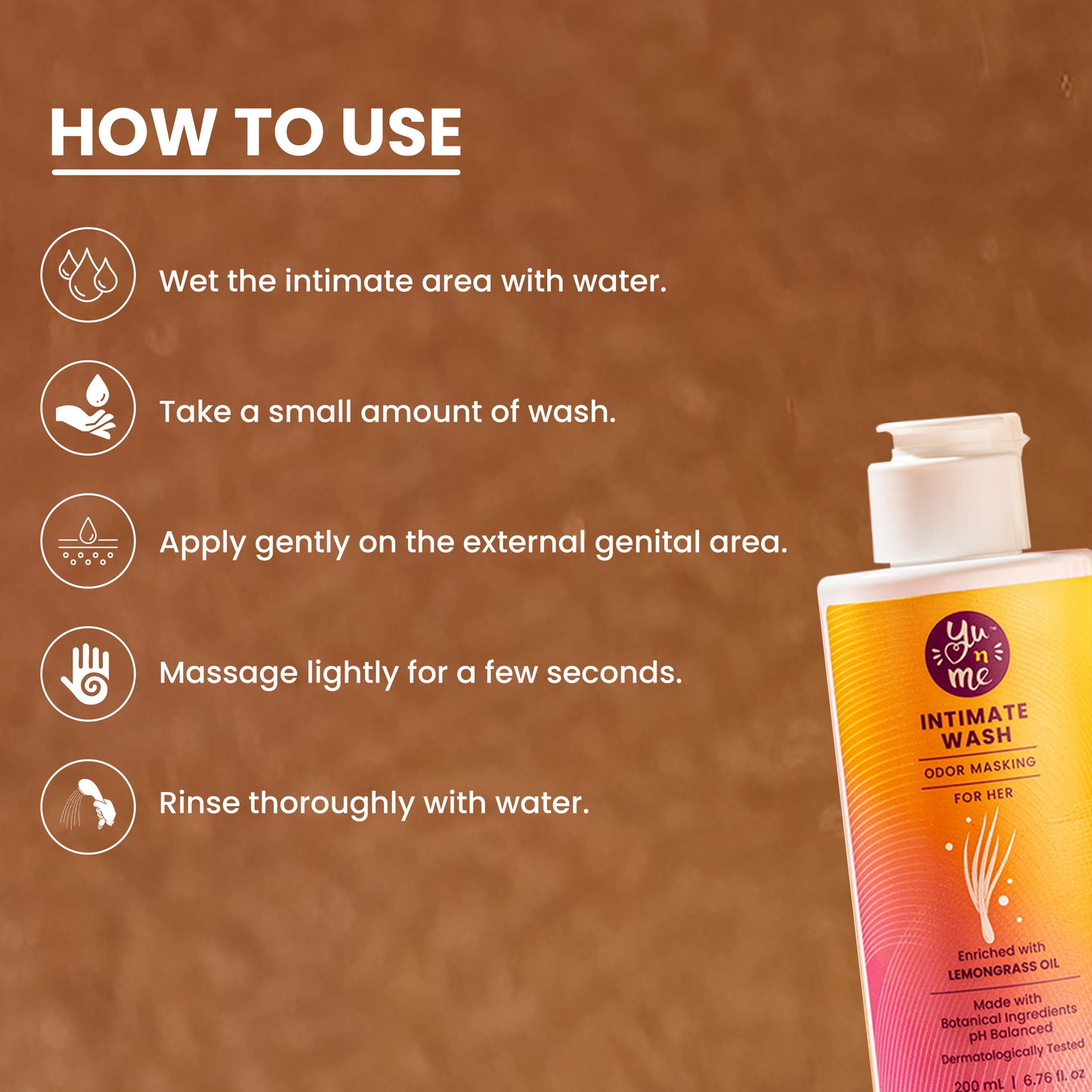 Yu n Me Odor Masking Intimate Wash for Her