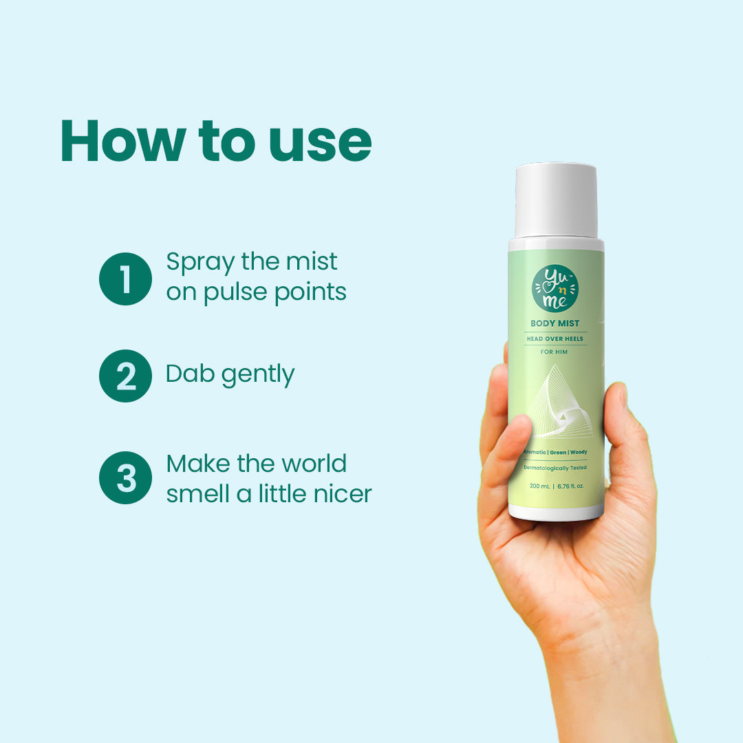 Head Over Heels Body Mist for Him