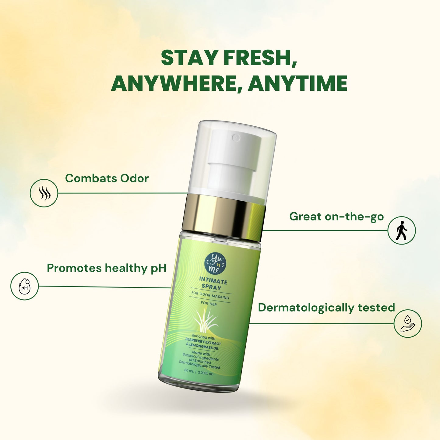 Odor Masking Intimate Spray for Her