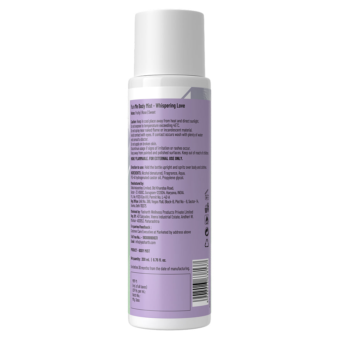 Whispering Love Body Mist for Her