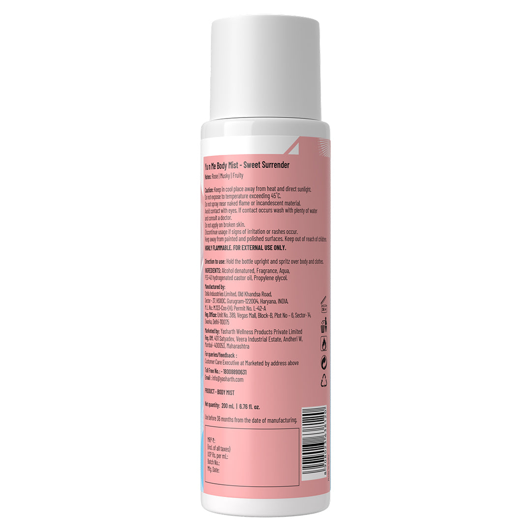 Sweet Surrender Body Mist for Her