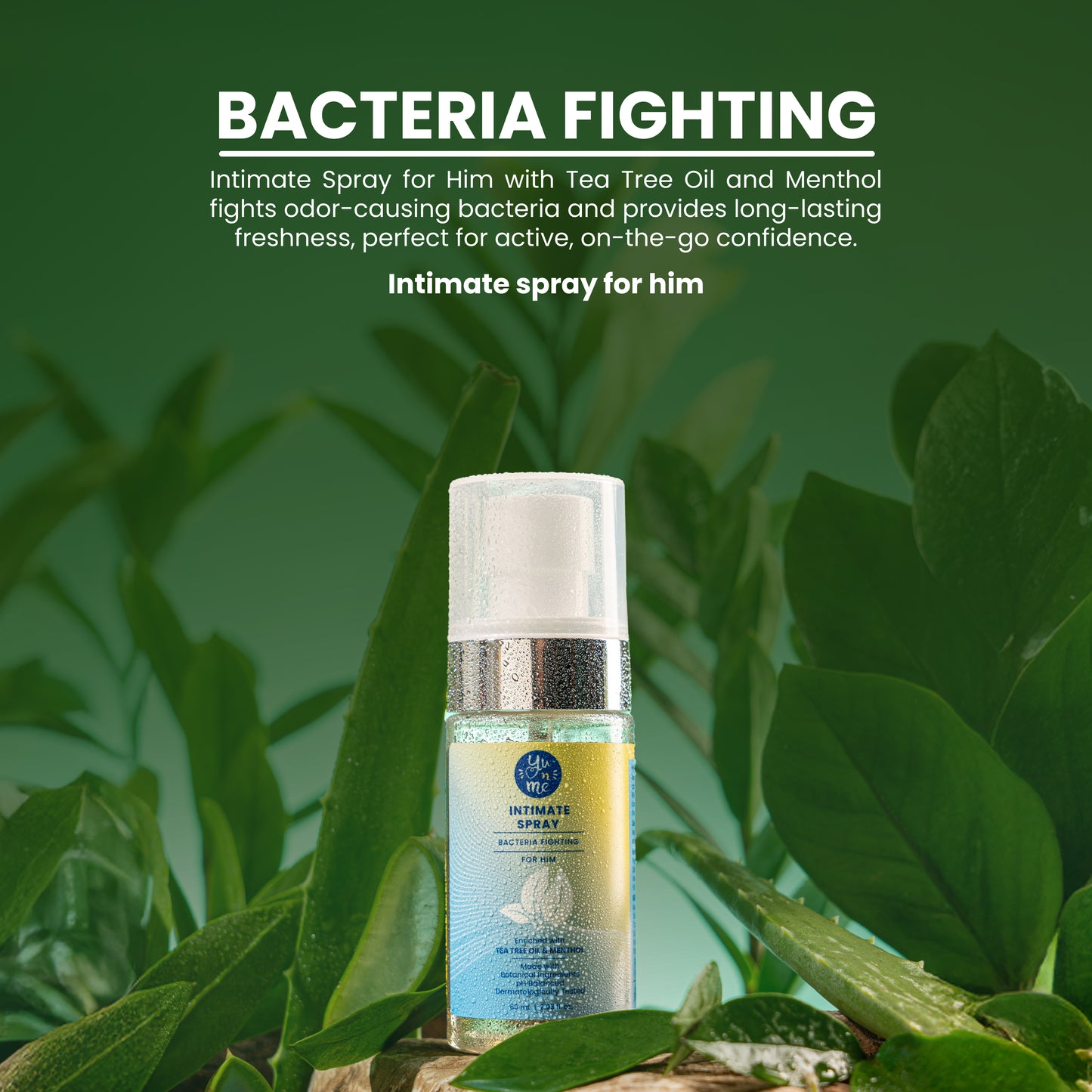 Bacteria Fighting Intimate Spray for Him