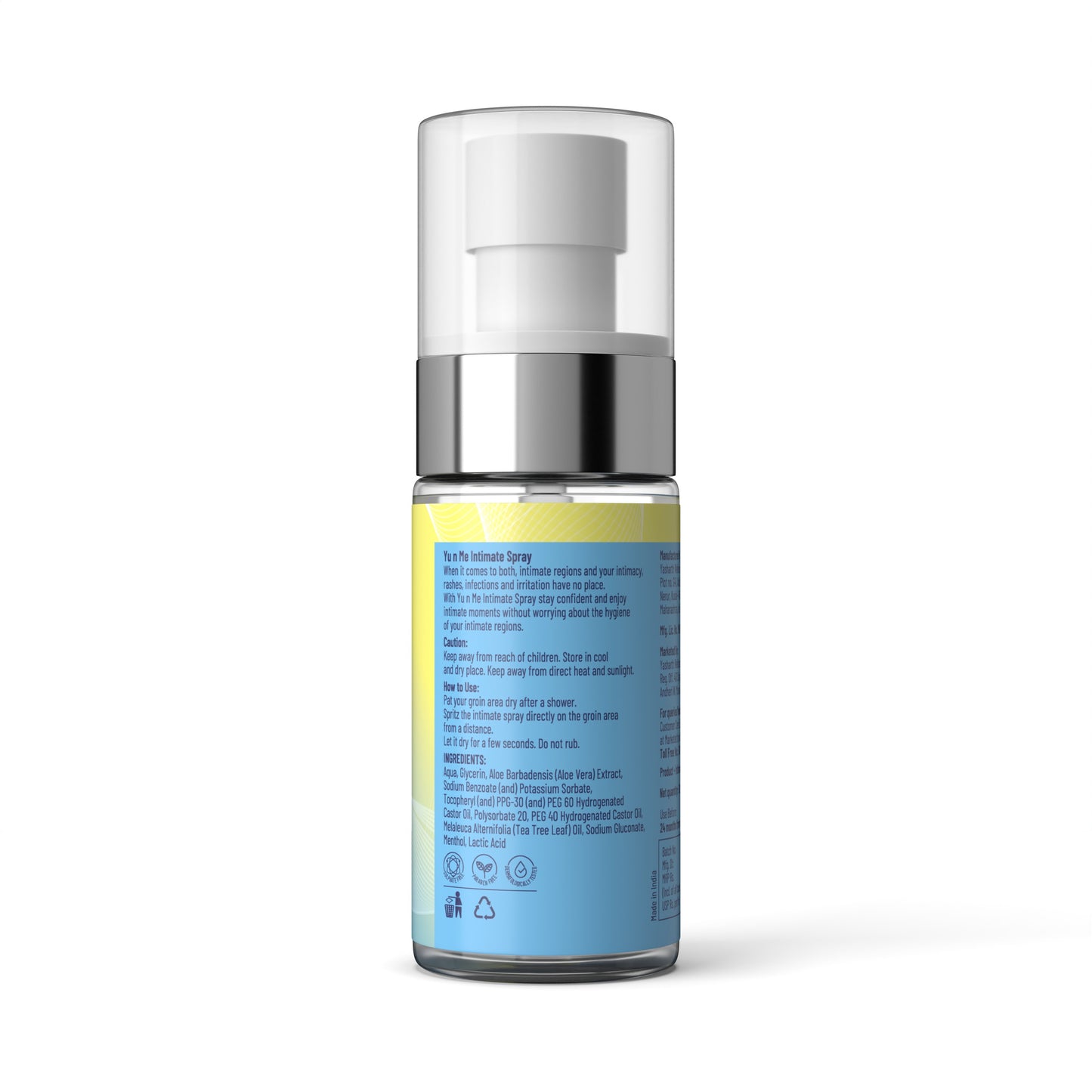 Bacteria Fighting Intimate Spray for Him