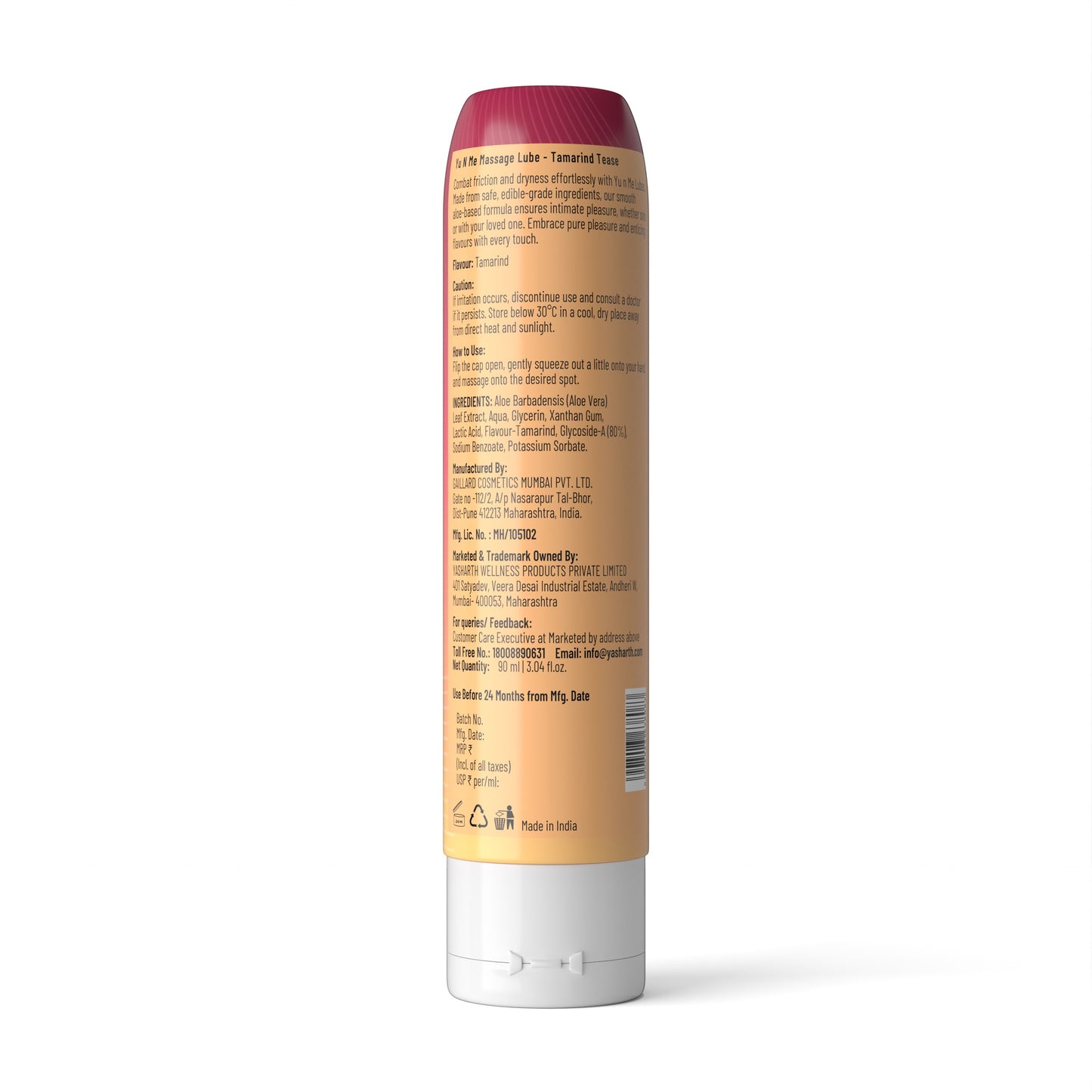 Yu n Me Tamarind Tease Lubricant