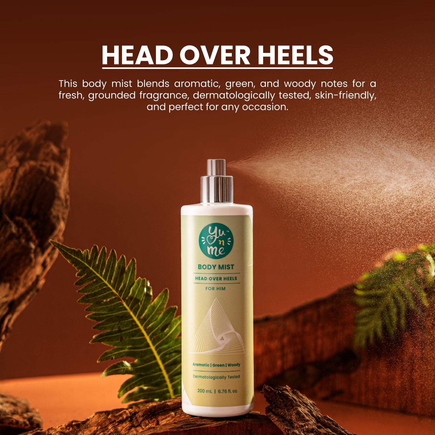 Head Over Heels Body Mist for Him
