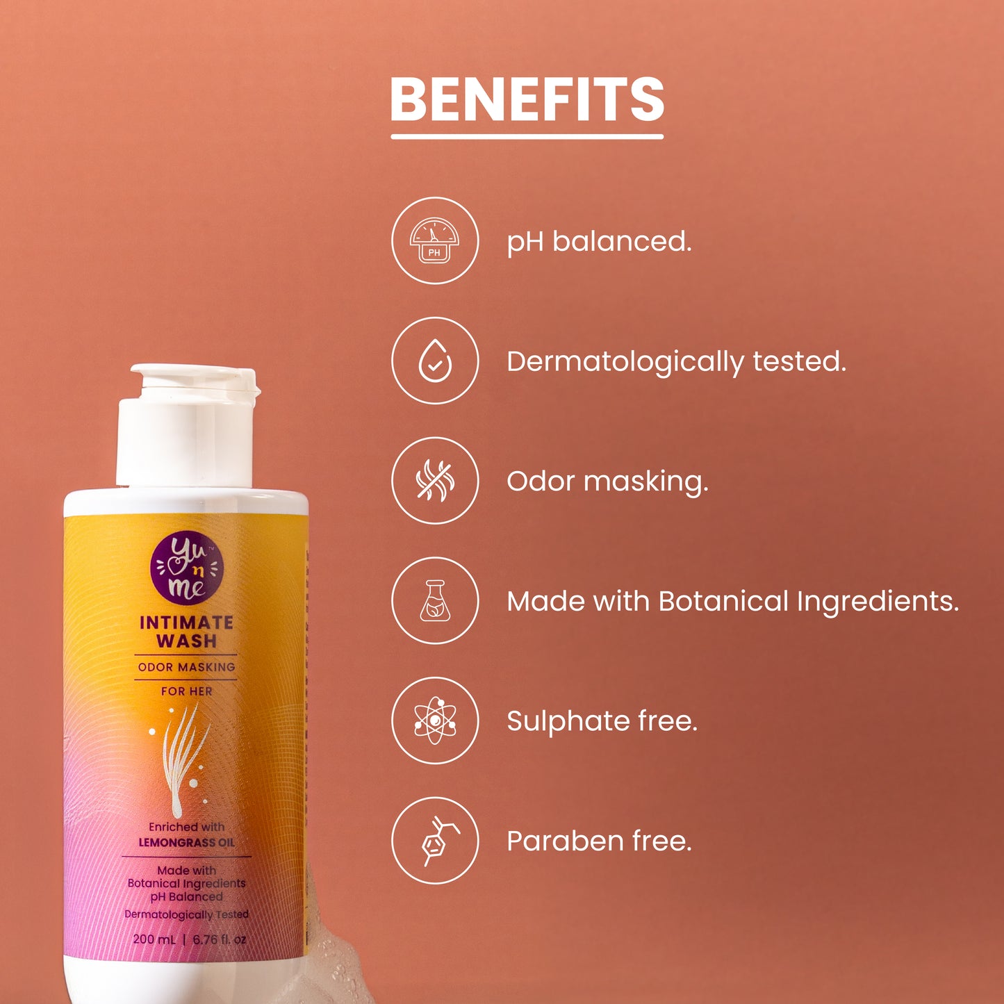 Yu n Me Odor Masking Intimate Wash for Her