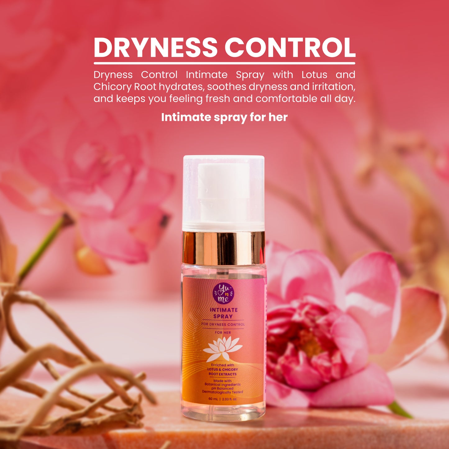 Dryness Control Intimate Spray for Her