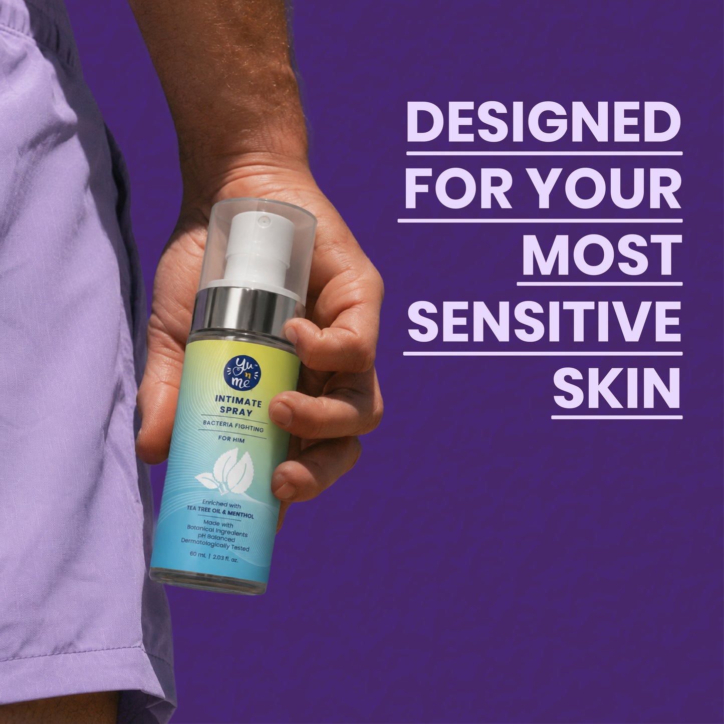 Bacteria Fighting Intimate Spray for Him