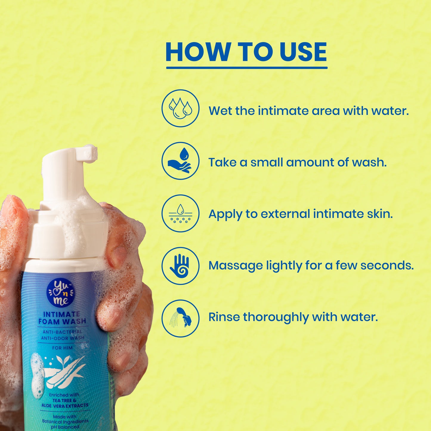 Intimate Foam Wash for Him