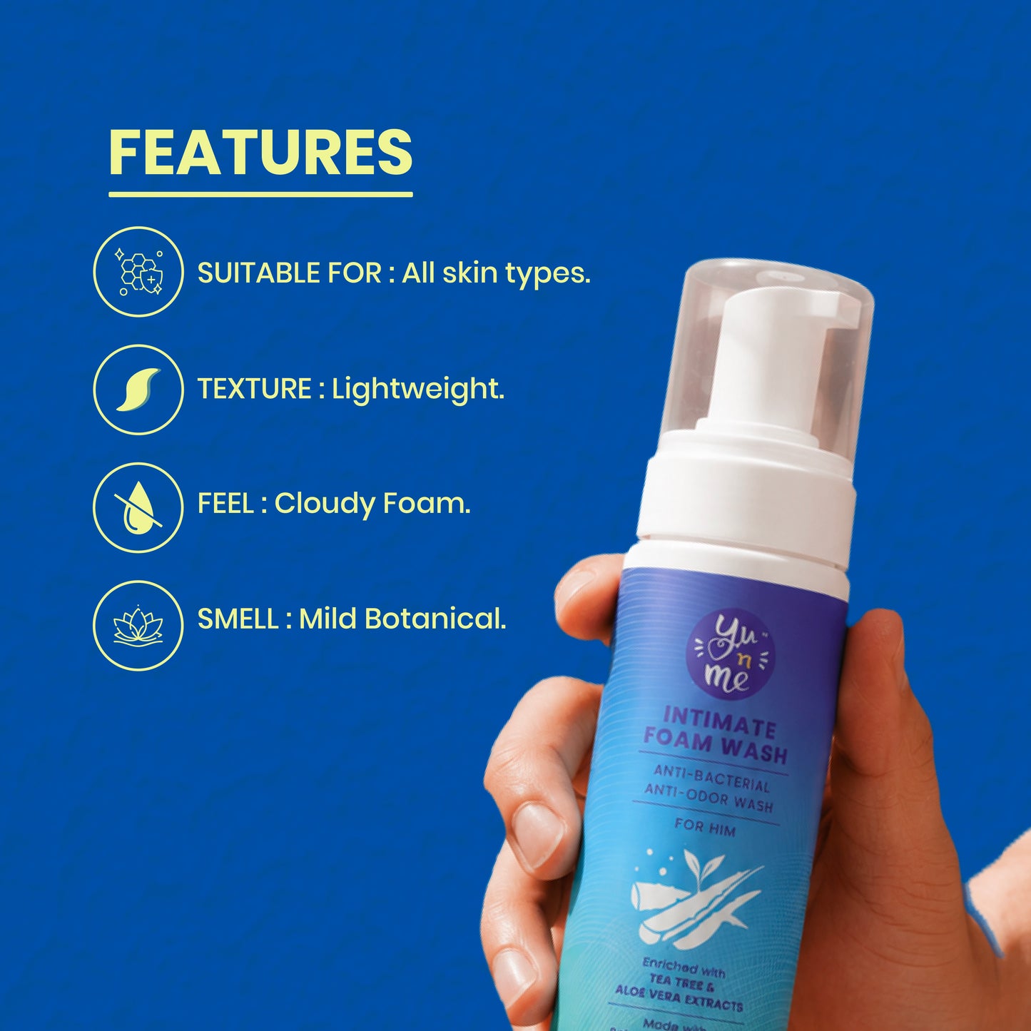 Intimate Foam Wash for Him