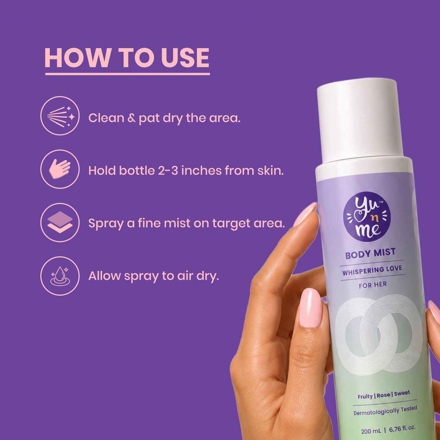 Whispering Love Body Mist for Her