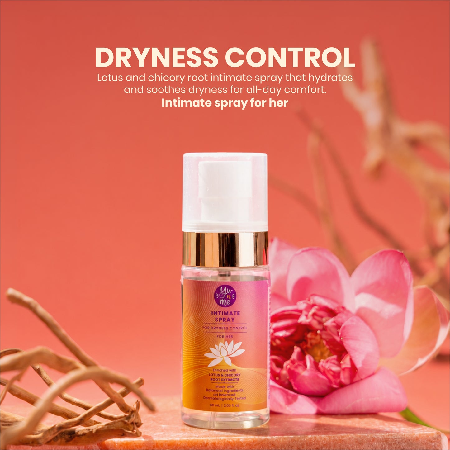 Dryness Control Intimate Spray for Her
