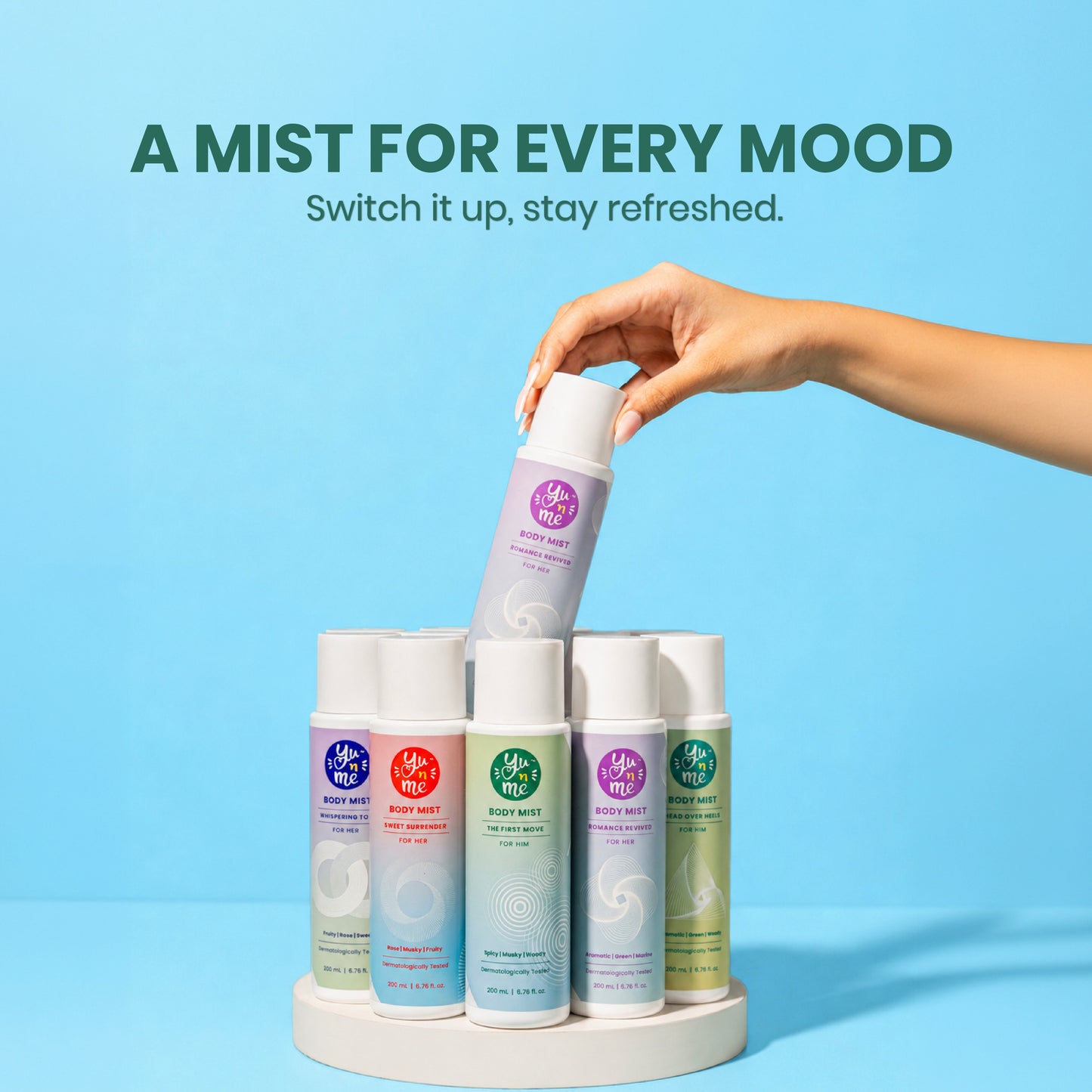 Head Over Heels Body Mist for Him