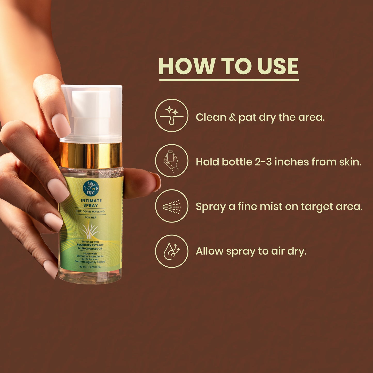 Odor Masking Intimate Spray for Her