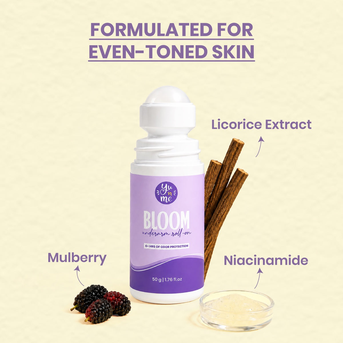Exfoliating Underarm Roll-on With 7% AHA + BHA